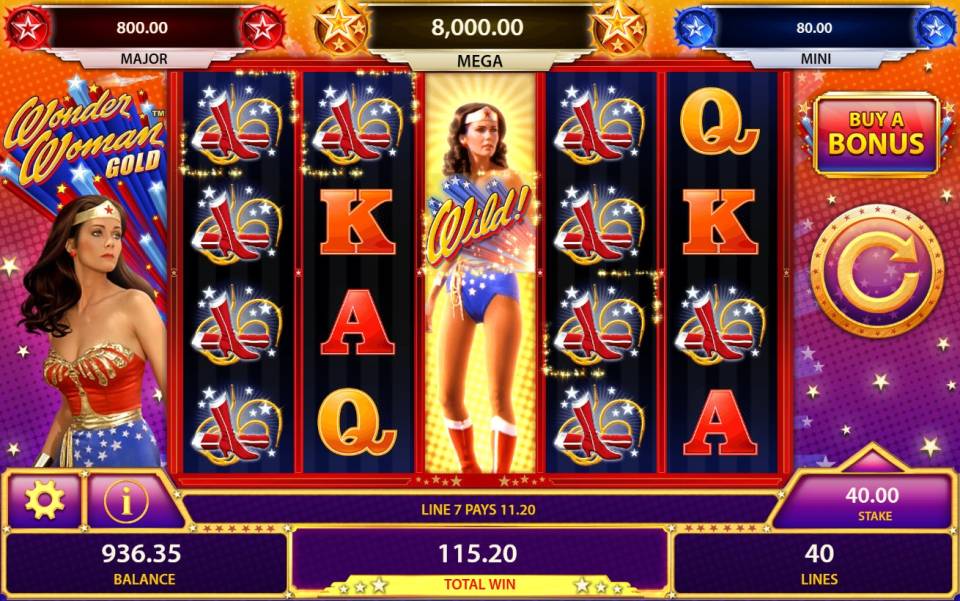 Wonder Woman Gold slot