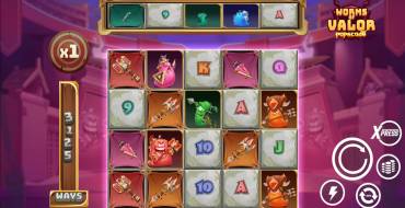 Worms of Valor: Slot machine