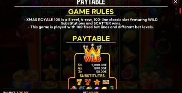 Xmas Royale 100: Rules