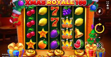 Xmas Royale 100: Interface