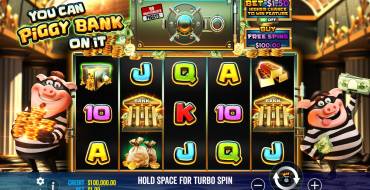 You Can Piggy Bank on It: Slot machine