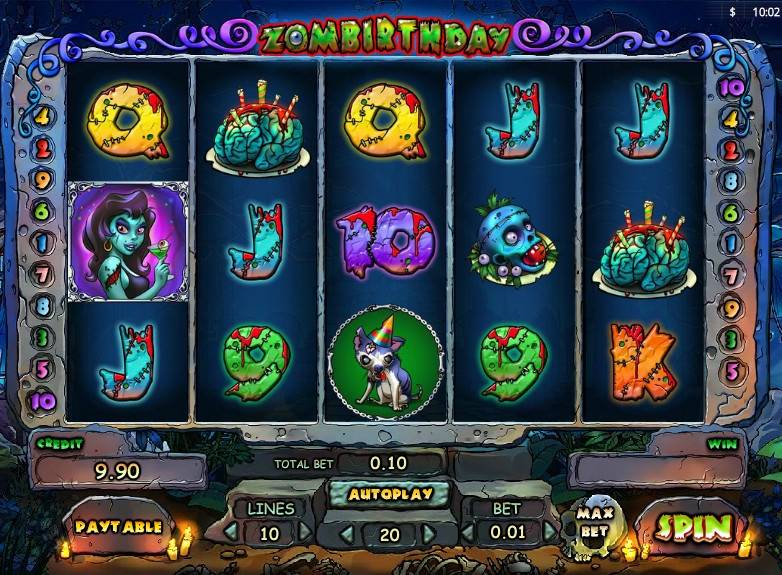 Zombirthday slot
