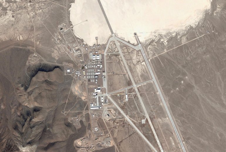 Secret American military airfield 