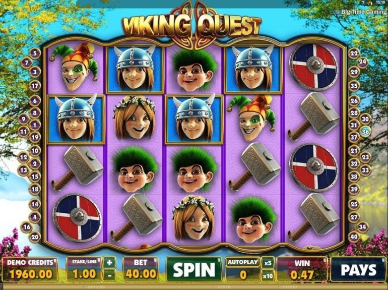 The slot machine Viking Quest