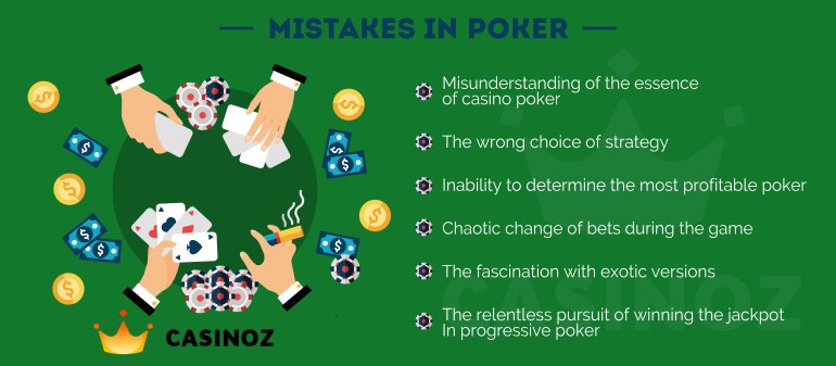 Poker mistakes